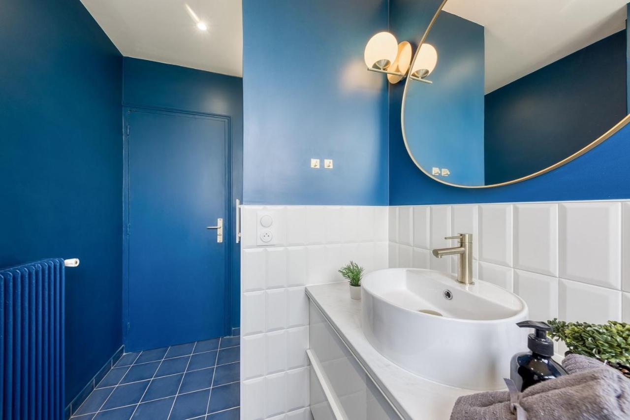 The Blue And Gold Cocoon Appartement Viry-Châtillon
